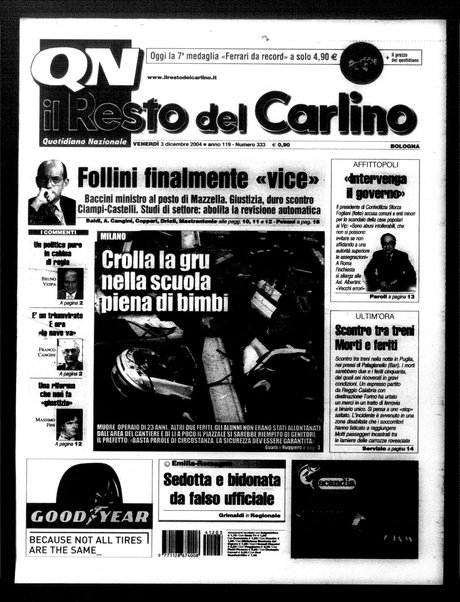 Il Resto del Carlino : giornale dell'Emilia